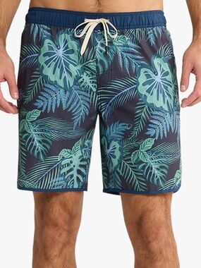 Fair Harbor Anchor Swim Trunk Navy Evergreen XXXL